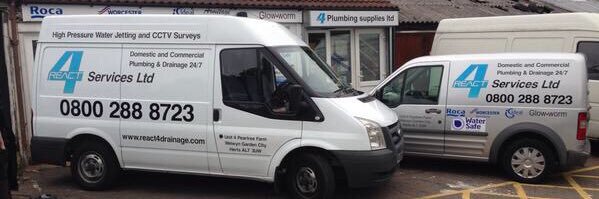 React4 Plumbing banner