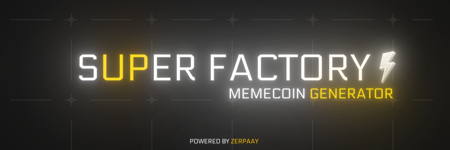 Super Factory banner