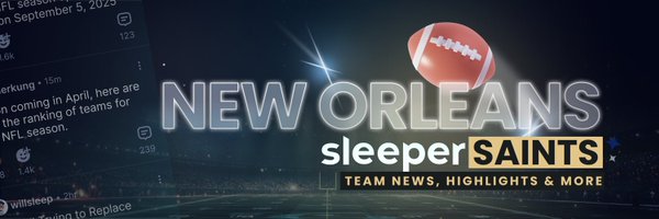 SleeperSaints Profile Banner