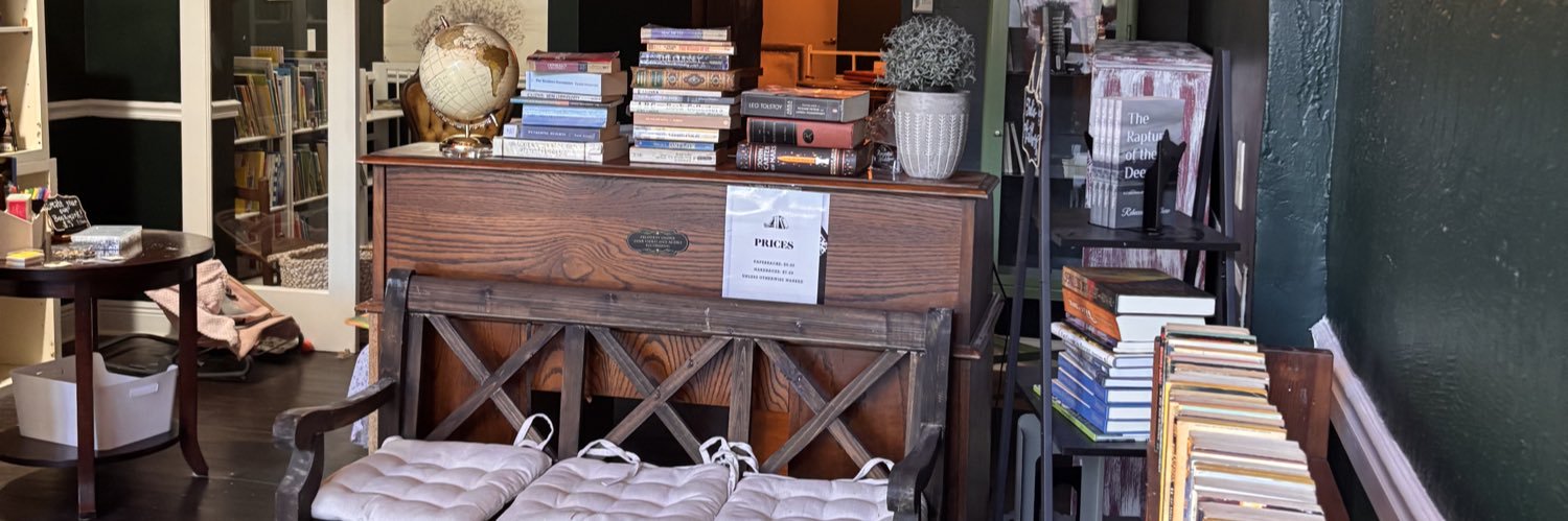 forgotten bookshop's banner