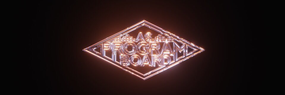 AS PROGRAM BOARD banner