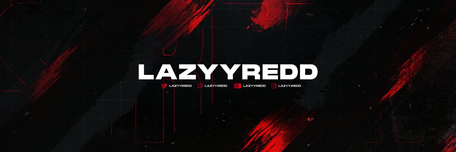 LazyyRedd banner