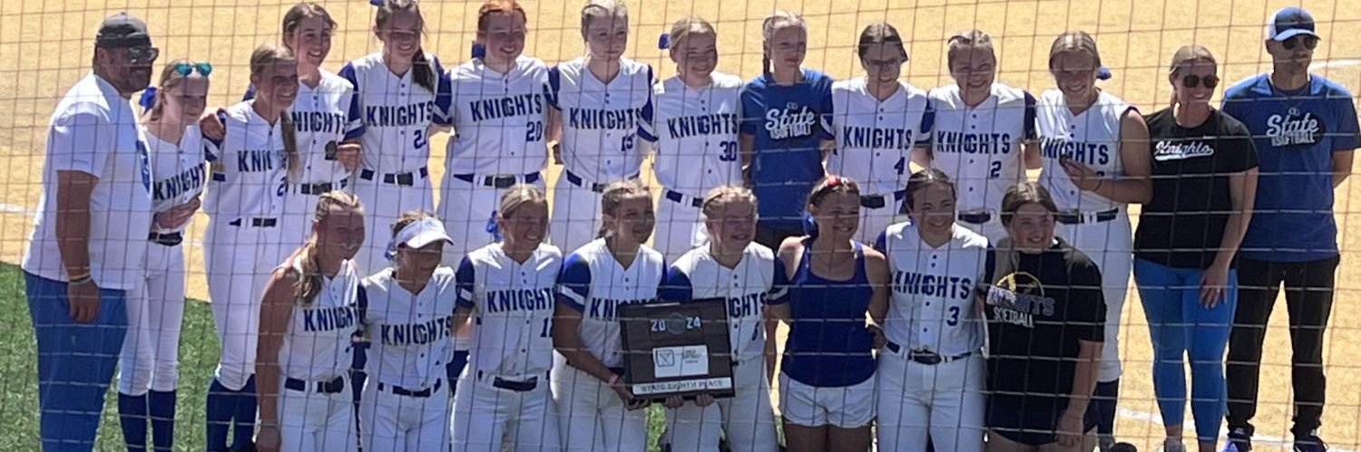 Parents of OGorman Knights Softball banner