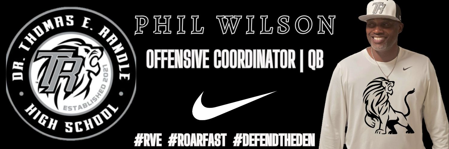 Coach Wilson's banner