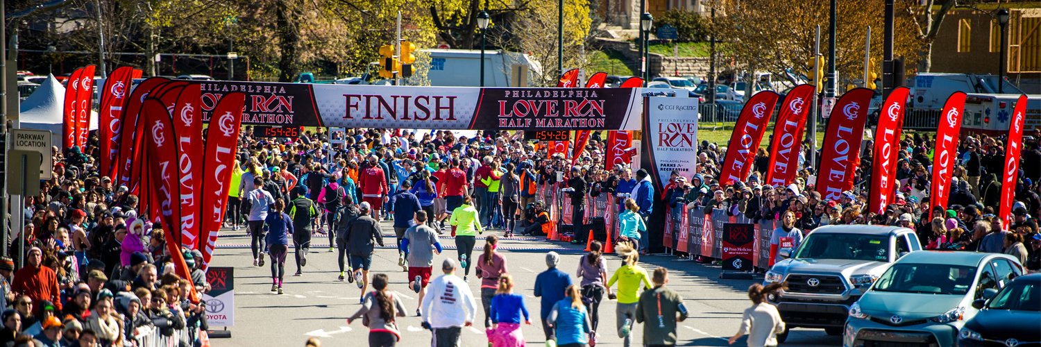 The LOVE Run banner
