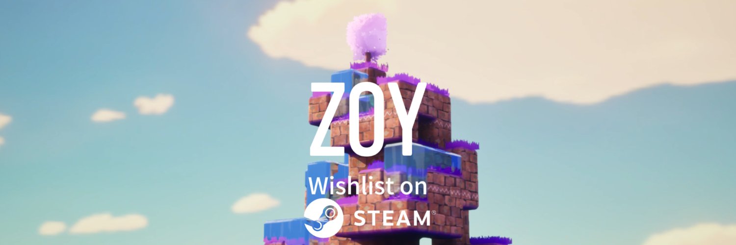 SpringD Games 🎮 Wishlist "Zoy" Now on Steam! banner