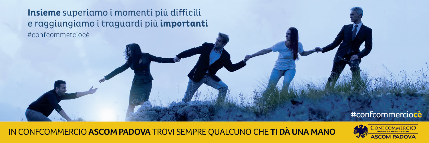 Confcommercio Padova banner