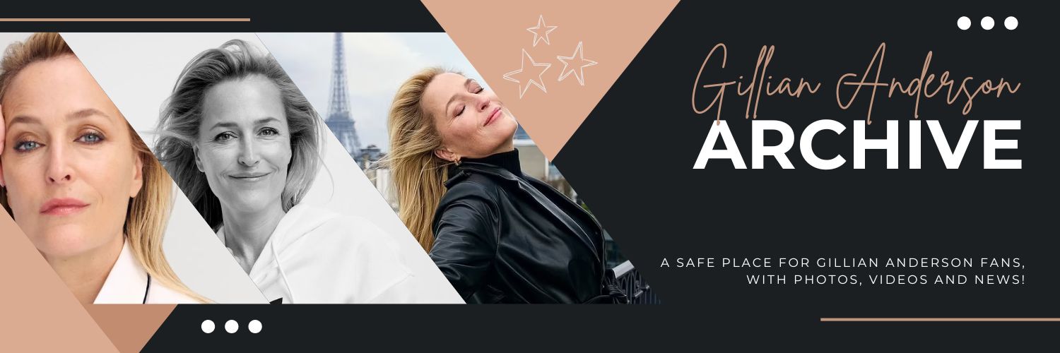 Gillian Anderson Archive's banner