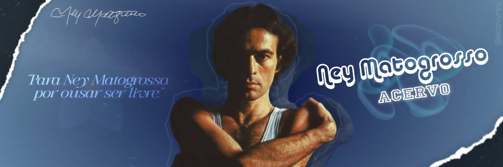 acervo ney matogrosso | ouçam o ep homem com h's banner