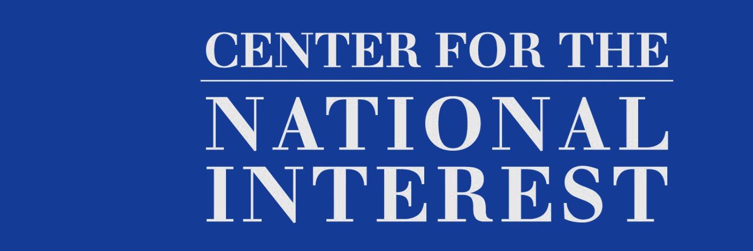 Center for the National Interest's banner