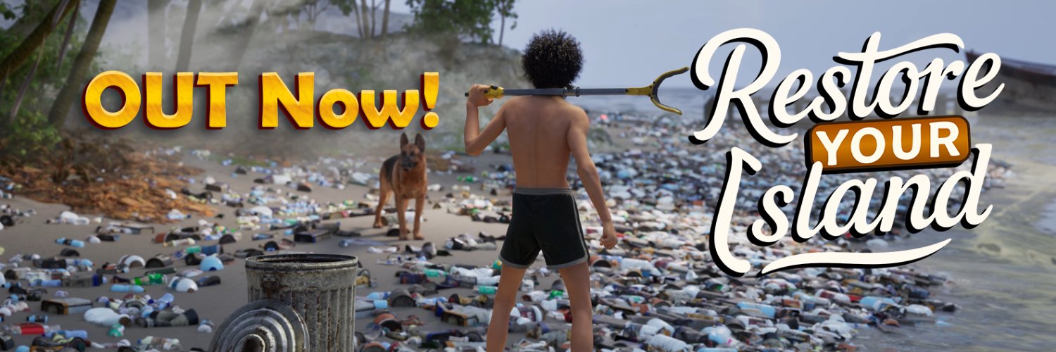 🏝️ Restore Your Island | UE5 Indie Game for Steam banner