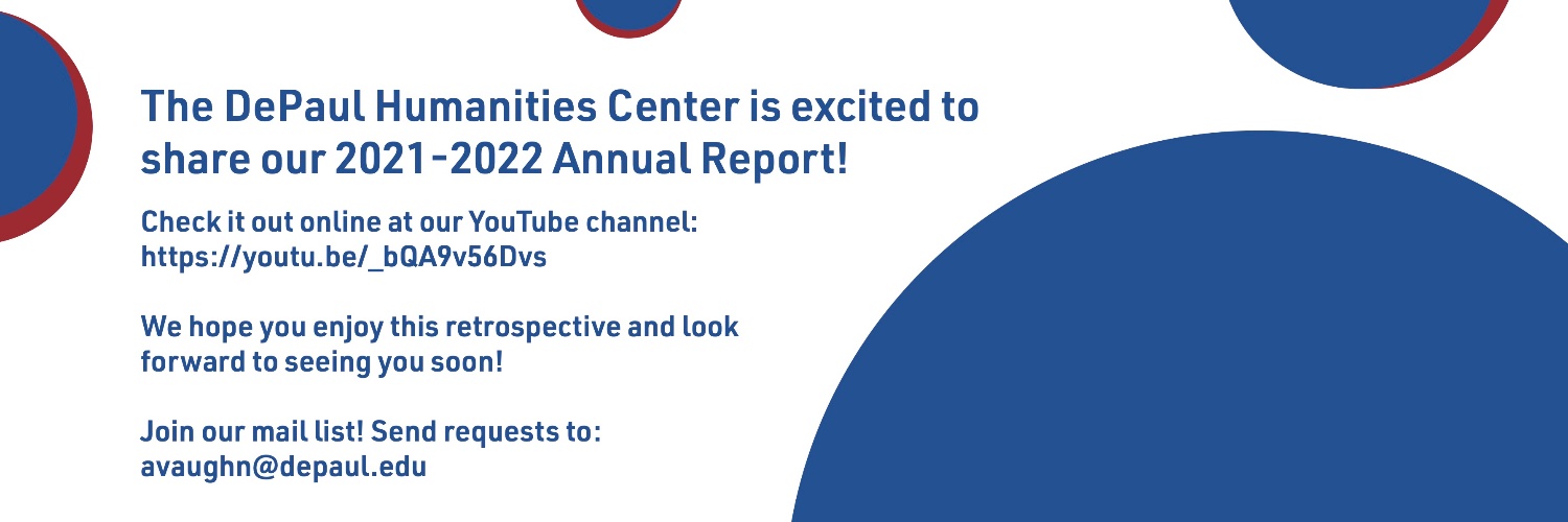DePaul Humanities Center banner