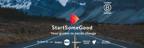 StartSomeGood Profile Banner