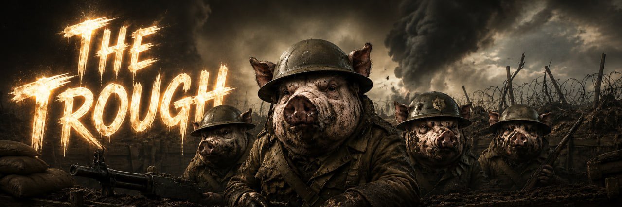 The Trough banner