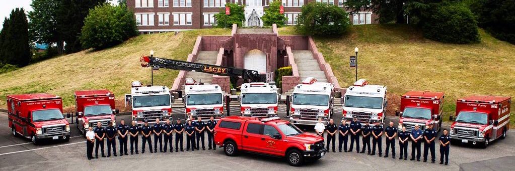 Lacey Fire banner