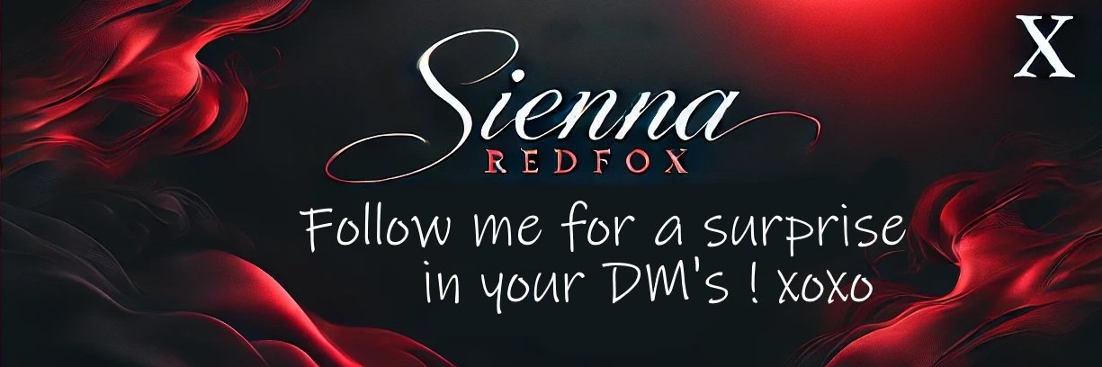 Sienna Redfox | NSFW Redhead 🔥💦 banner