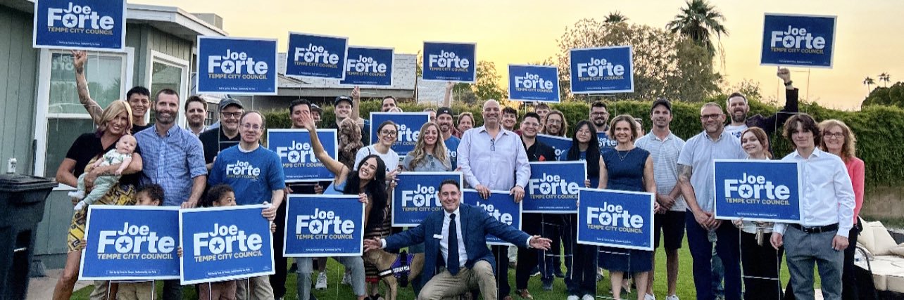Joe Forte's banner
