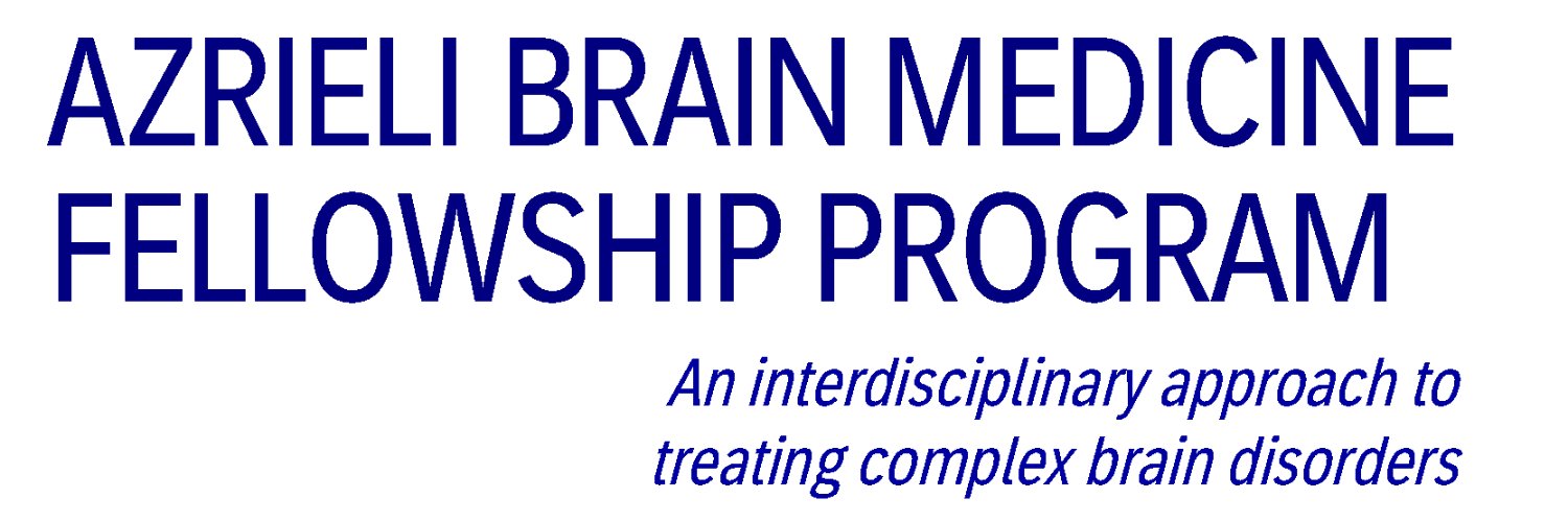 Azrieli Brain Medicine Fellowship Program's banner