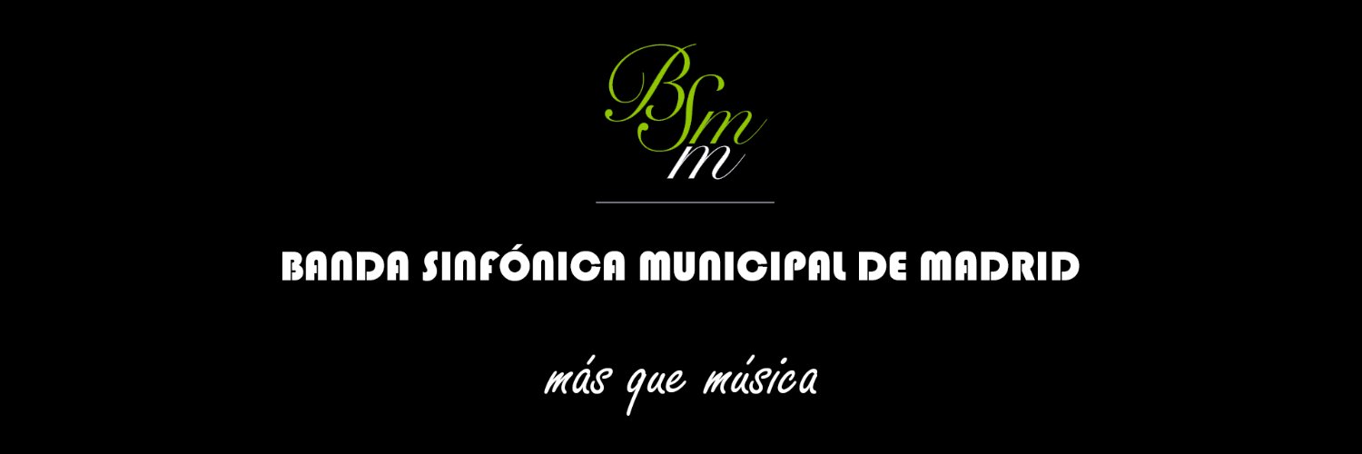 Banda Sinfónica Municipal de Madrid banner