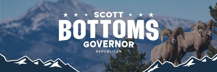 Scott Bottoms for Colorado's banner