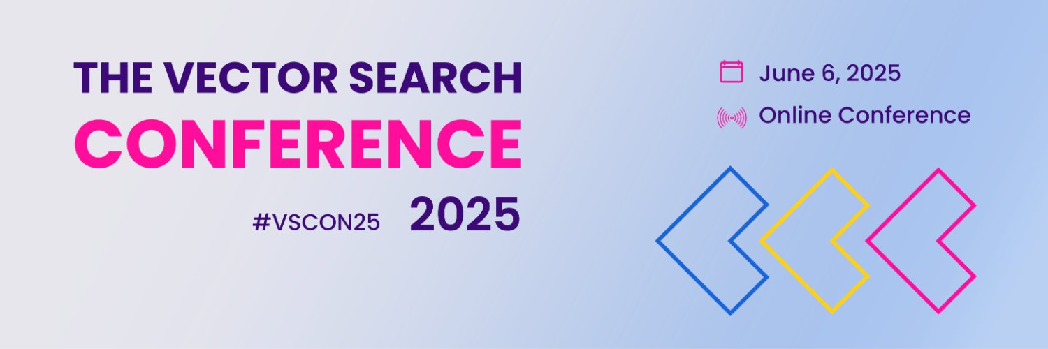 THE VECTOR SEARCH CONFERENCE's banner