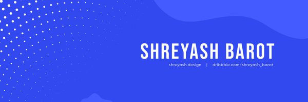 shreyash barot Profile Banner