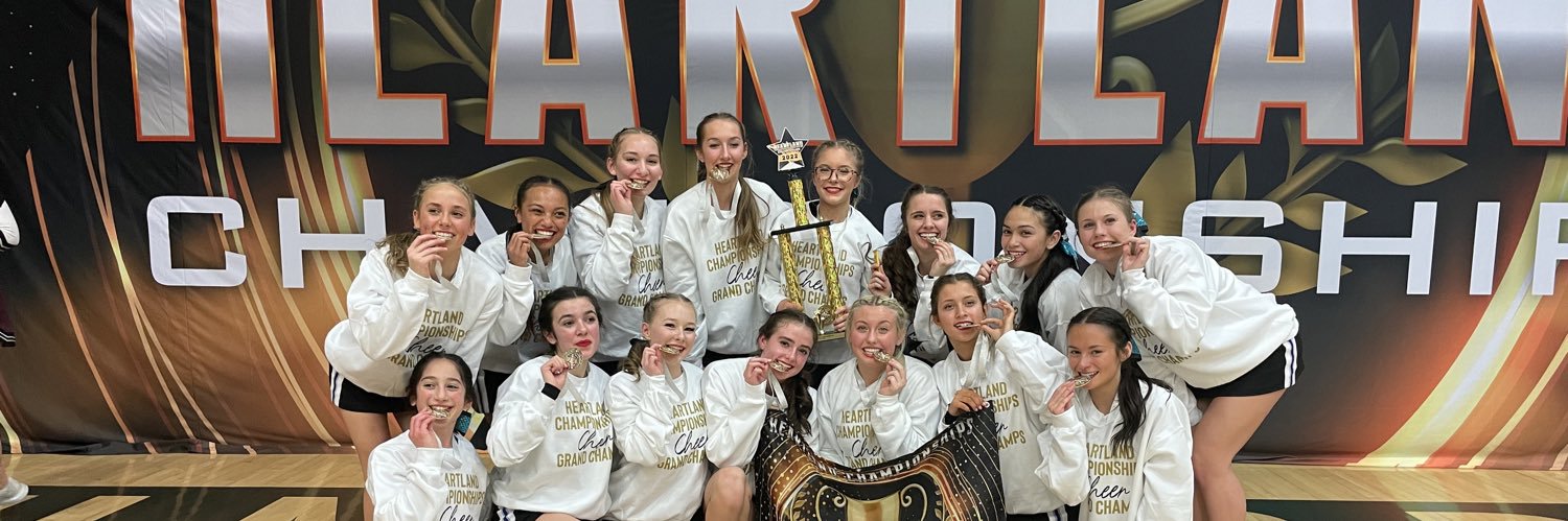 PLS Varsity Cheer banner