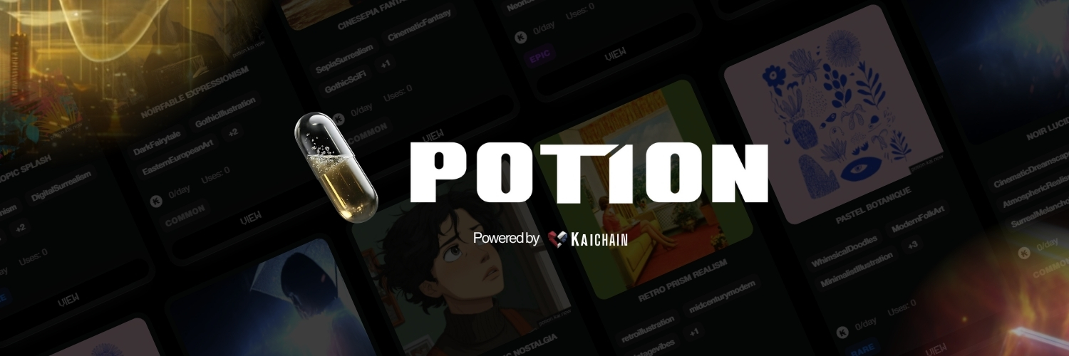 Potion banner