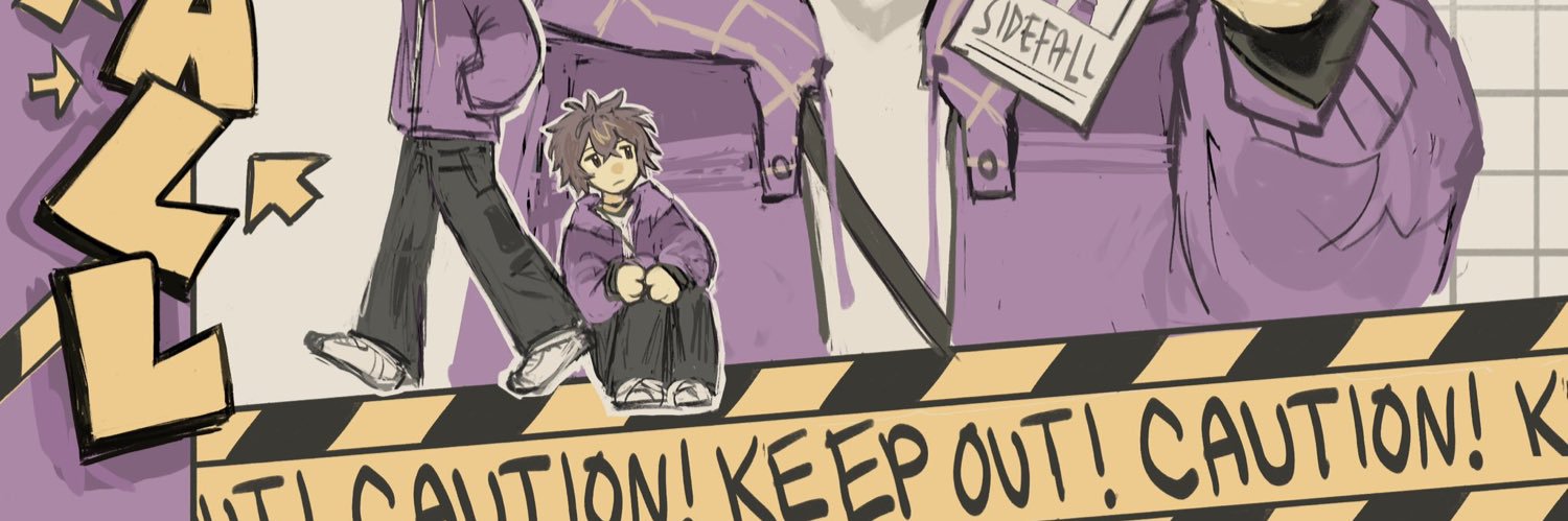 sidefall is not real banner