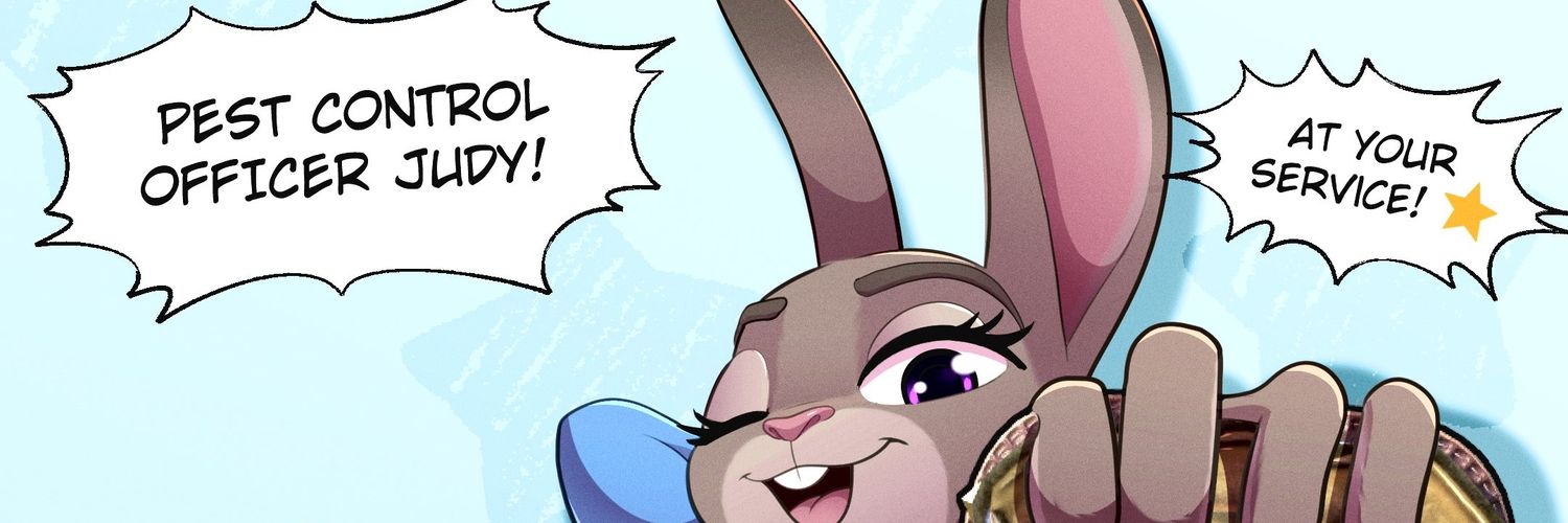 Hung Bunny Cop banner