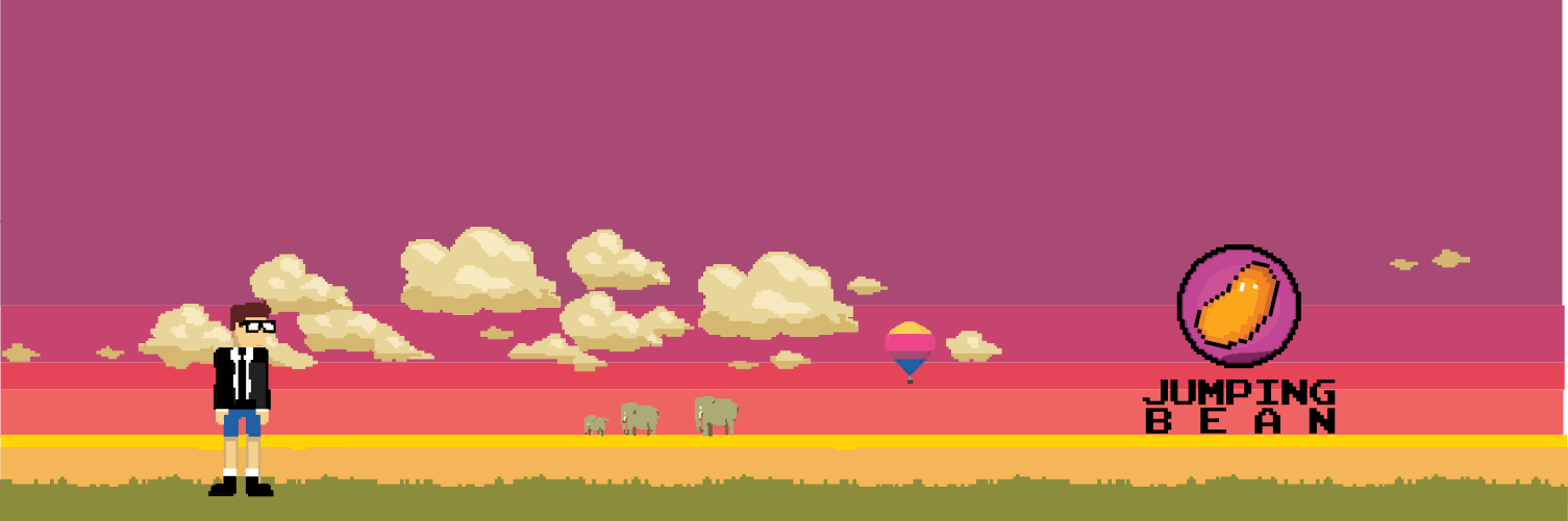 Jumping Bean banner