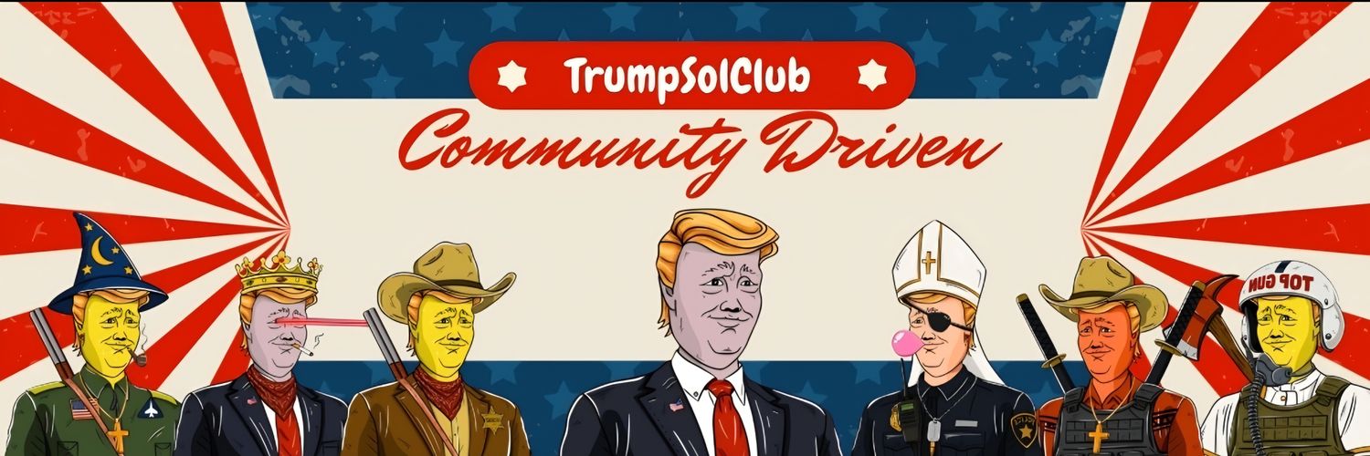 TrumpSolClub's banner