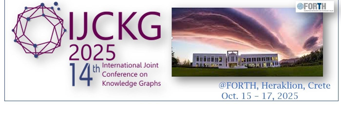 IJCKG 2025's banner