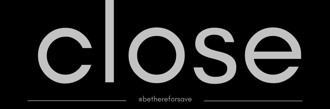 close banner