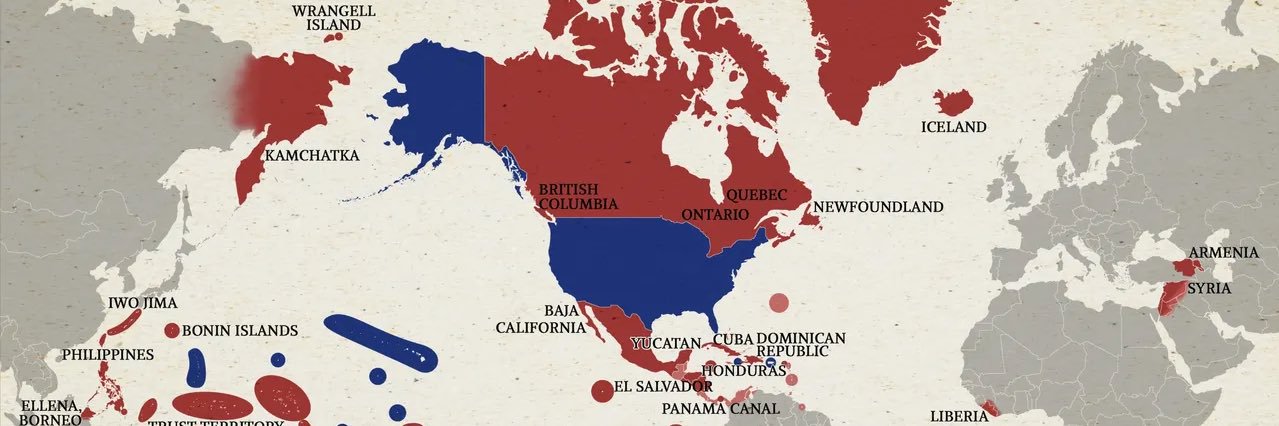 America, but Bigger banner