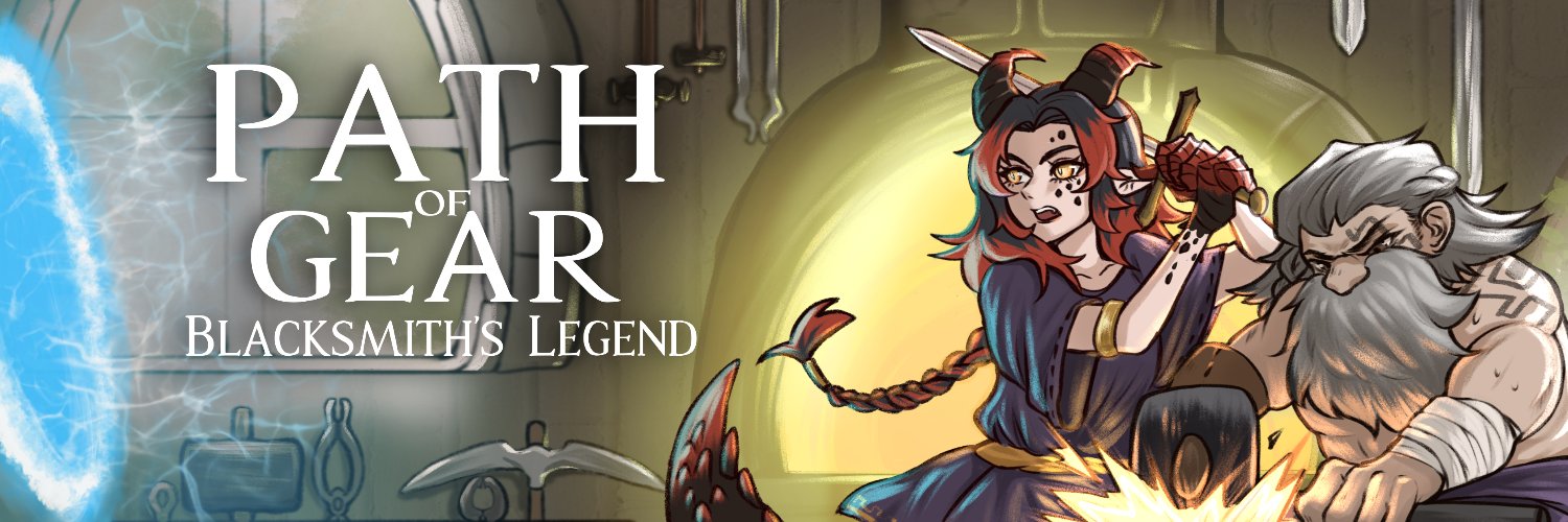 Hanwa Games - Path of gear: blacksmith's legend banner