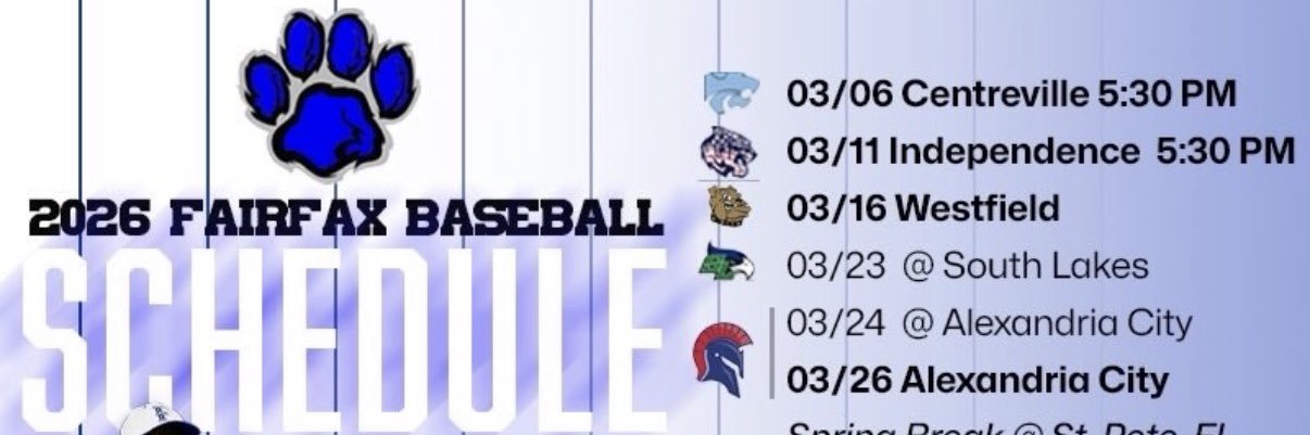 FairfaxLionsBaseball banner