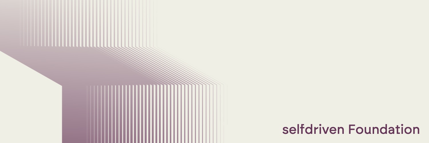 selfdriven Foundation's banner