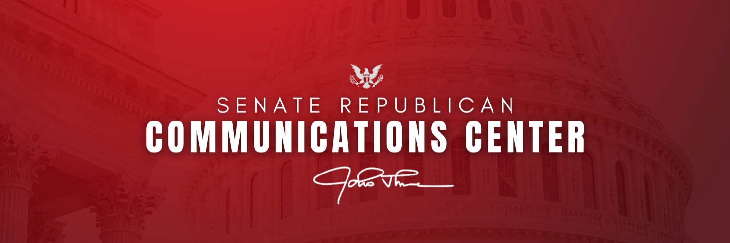Senate Republican Communications Center's banner