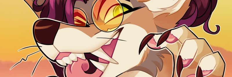 poutyfox's profile banner image