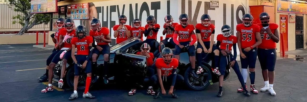 Centennial Apaches Football banner