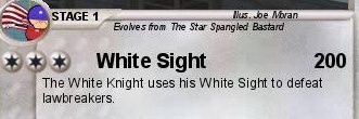 The White knight banner