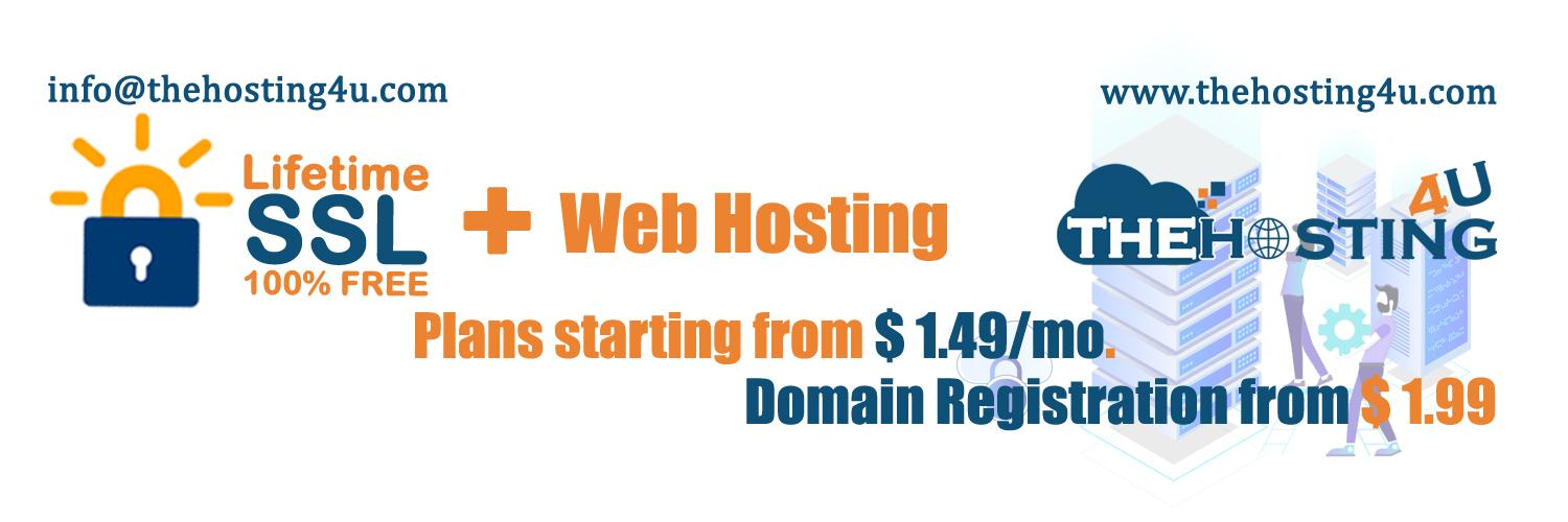 thehosting4u's profile banner image