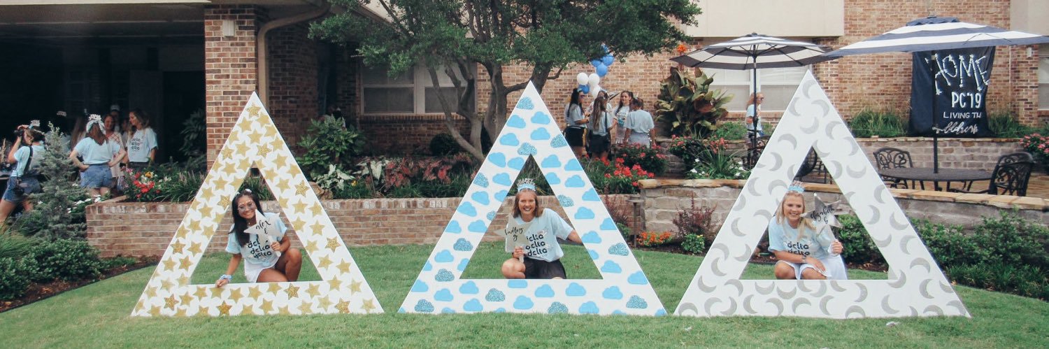 Oklahoma State ΔΔΔ banner