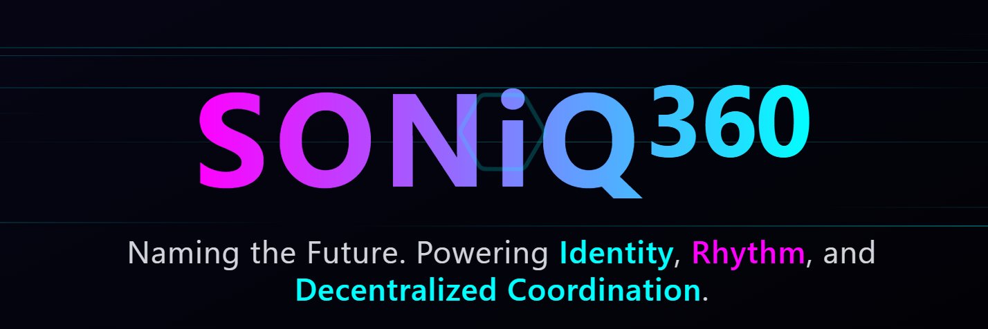 SONiQ360.eth banner