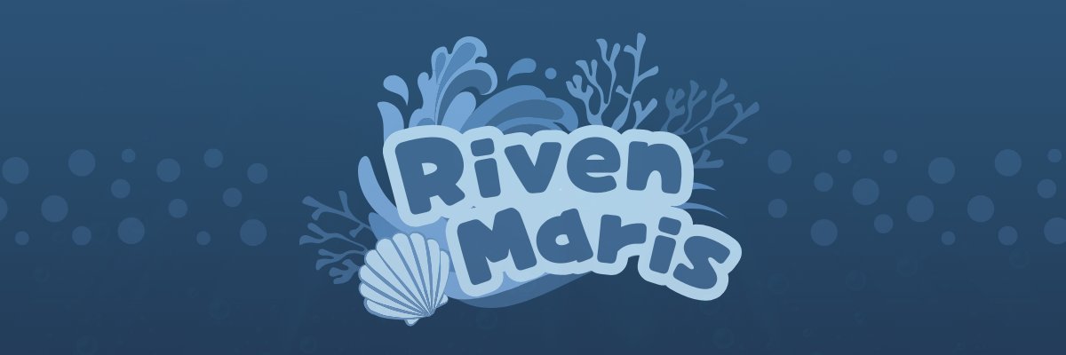 Riven 🌊 VTuber banner