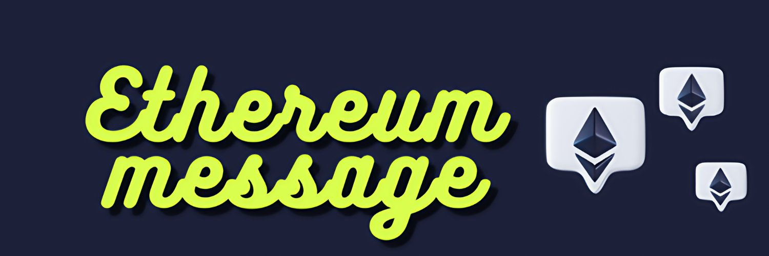 EthMessage banner