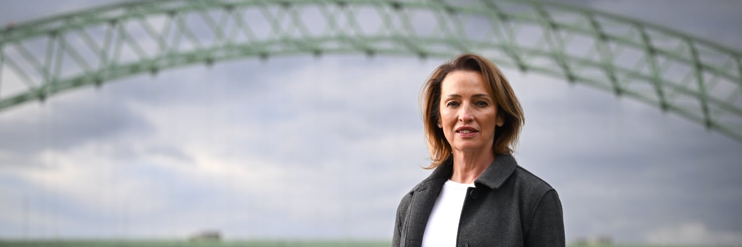 Sarah Pochin MP's banner