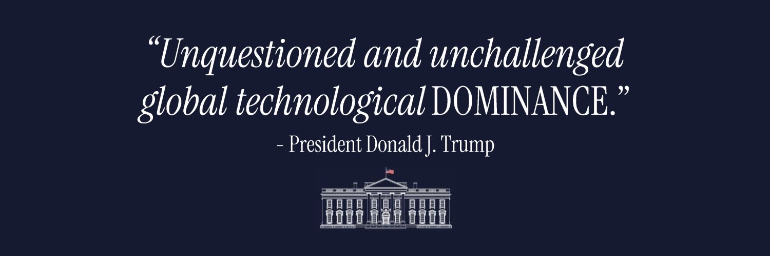 Director Michael Kratsios's banner