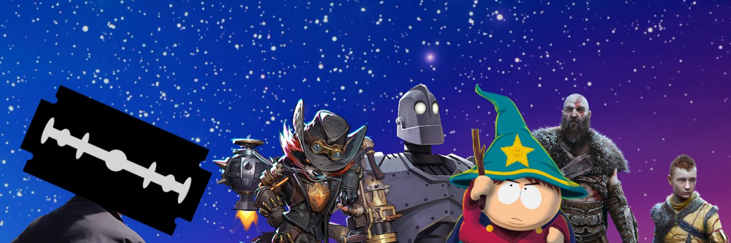 razor blade gaming banner